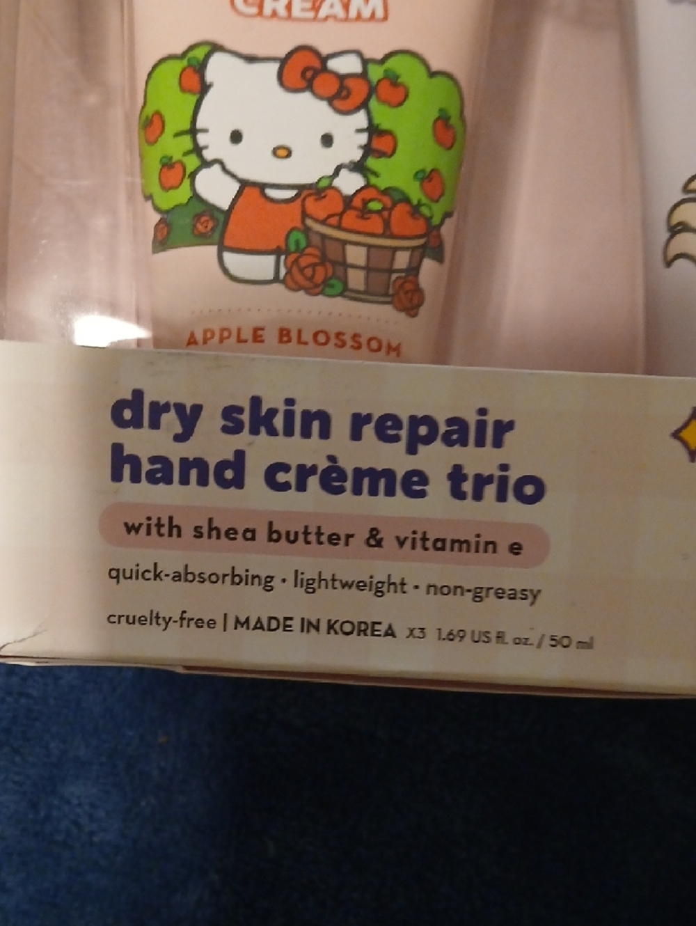 Hello Kitty Handy Dandy Cream Trio - Pink, White - Picture 3 of 5
